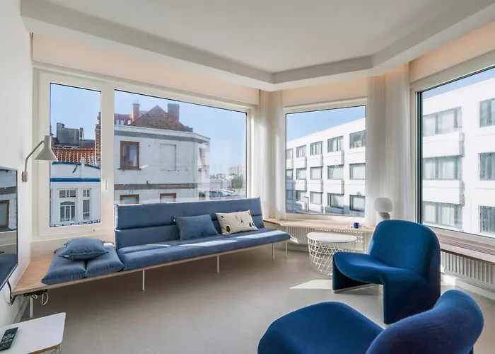 De Zwemmer - Practical, Optimized App With Garage Appartement Ostende